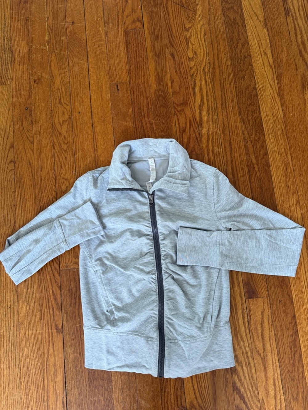 lululemon athletica Light Gray Full-Zip